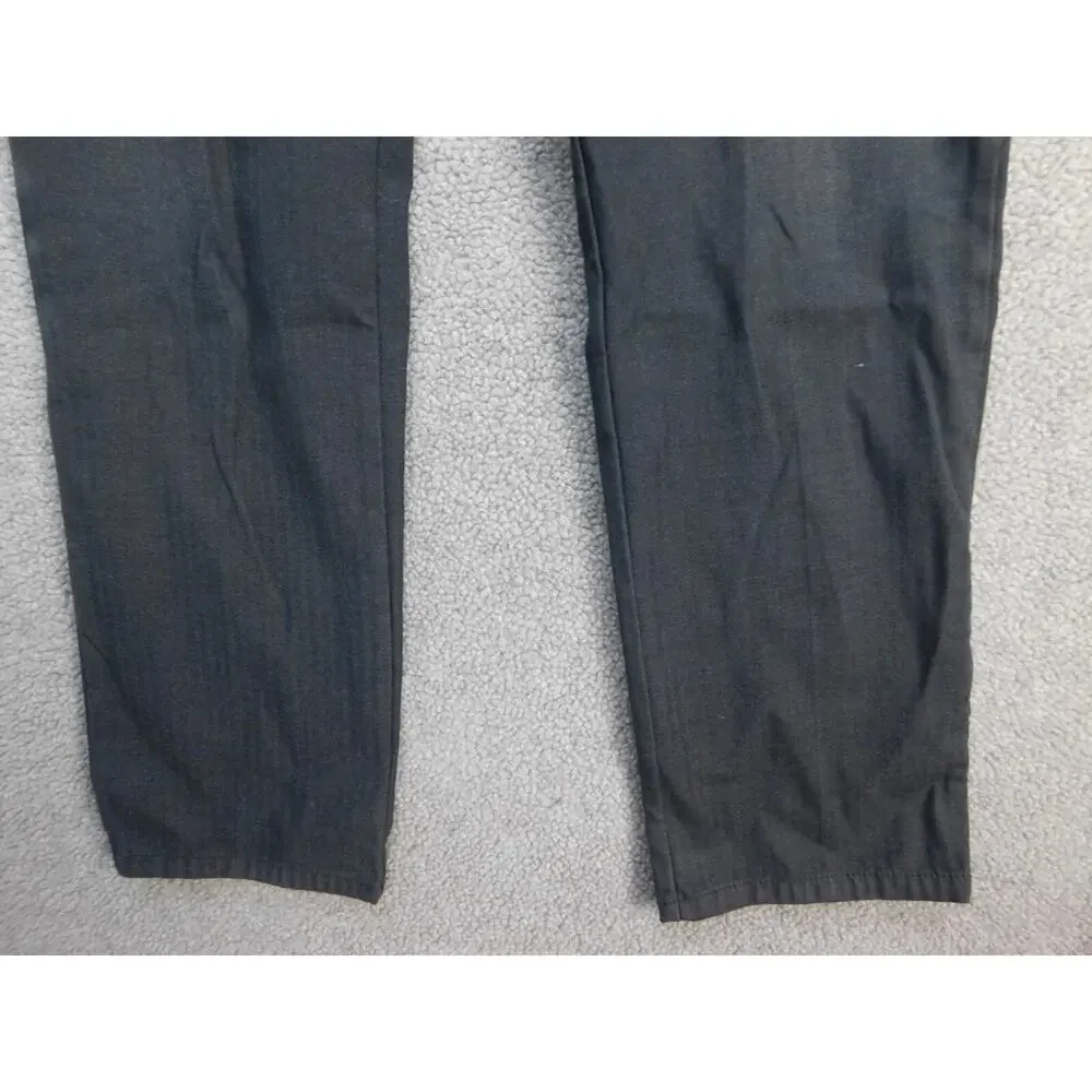 Vermonti Milan Mens Gray Slacks Trousers Pockets Dress Pants Size 36